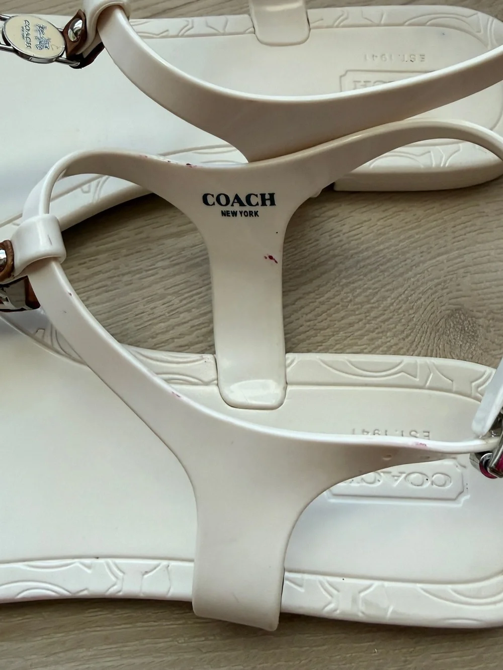 Coach Sandals / Flip-flops size 9